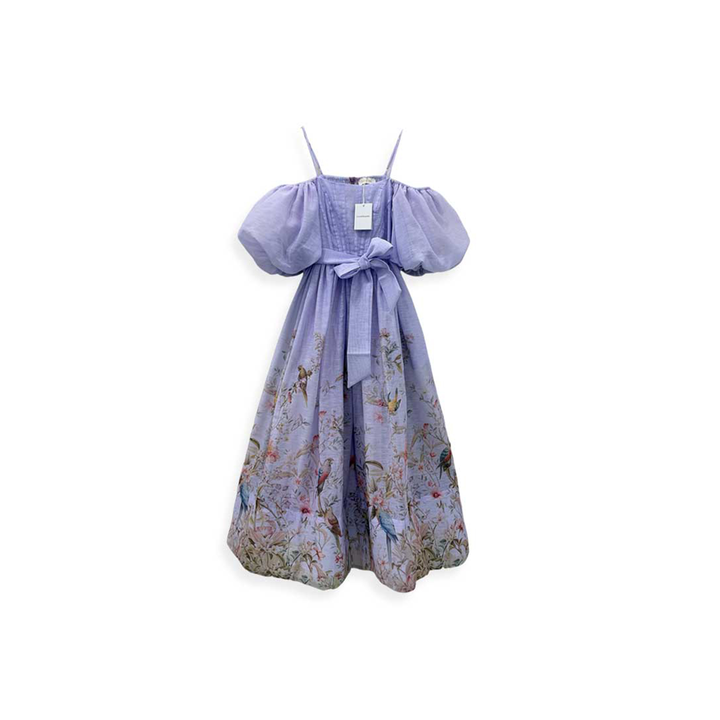 ZIMMERMANN PUFF SLEEVE DRESS 